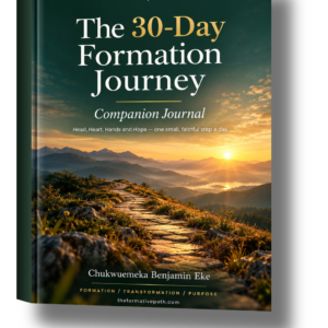 The 30-Day Formation Journey companion journal cover by Chukwuemeka Benjamin Eke
