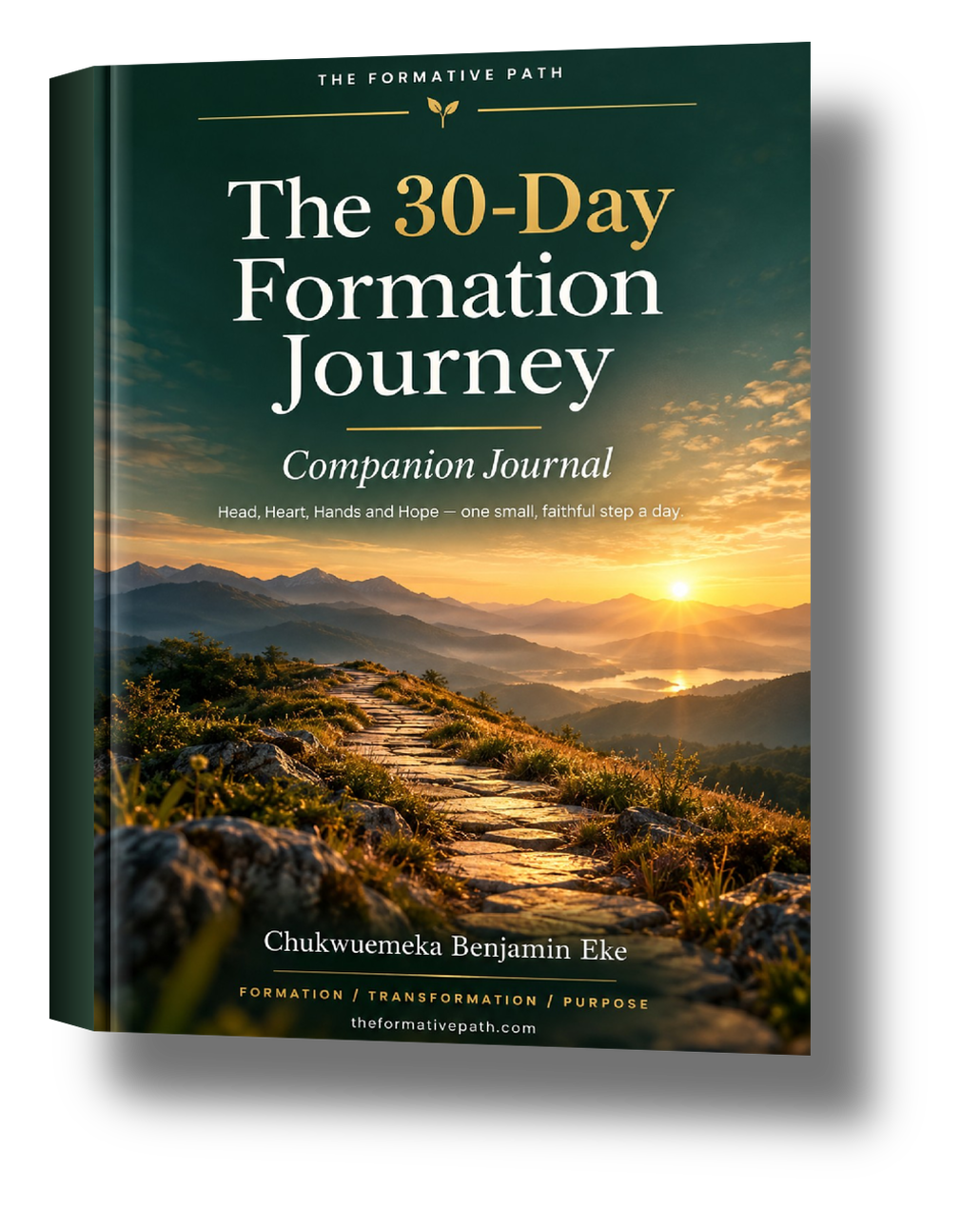 The 30-Day Formation Journey companion journal cover by Chukwuemeka Benjamin Eke